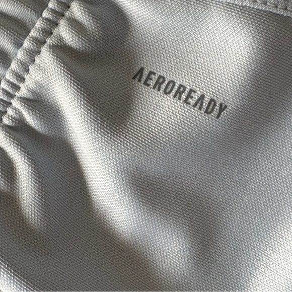 adidas Pacer Training Shorts Women’s 2X NWT 3” High Rise Light Blue - Picture 7 of 7